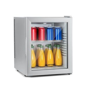 Imagine Klarstein Brooklyn 30, mini-frigider, cu uși din sticla, iluminare LED, rafturi