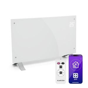 Imagine Klarstein Bornholm Curved Smart, încălzitor cu convecție, 2000 W, control prin aplicație, alb