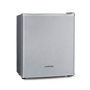 Imagine Klarstein Happy Hour 23, minibar, 23 l, 5 - 15 °C, clasa energetică G, silențios, 23 dB, lumină LED, argintiu