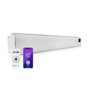 Imagine Blumfeldt Cosmic Beam Smart 30, încălzitor cu infraroșu, 3000 W, control prin aplicație, alb