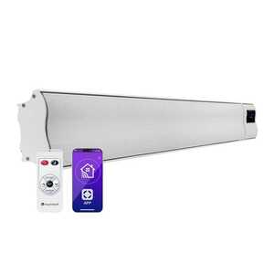 Imagine Blumfeldt Cosmic Beam Smart 24, încălzitor cu infraroșu, 2400 W, control prin aplicație, alb