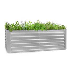 Imagine Blumfeldt High Grow Straight, ghiveci ridicat, 200 x 60 x 100 cm, 1200 l, oțel