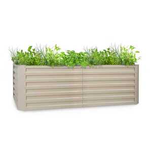 Imagine Blumfeldt High Grow Straight pat de grădină înălțat 200x60x100cm 1200l oțel