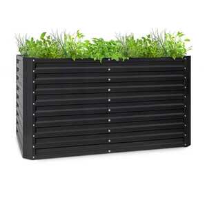 Imagine Blumfeldt High Grow Straight, ghiveci ridicat, 200 x 90 x 100 cm, 1800 l, oțel