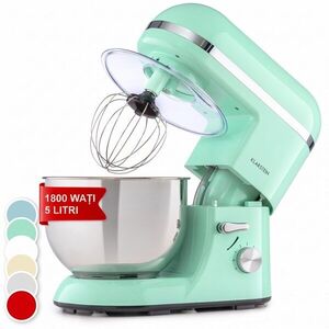 Imagine Klarstein Bella Elegance, robot de bucătărie, mixer, 1800 W, 1, 7 HP, 6 nivele, 5 litri