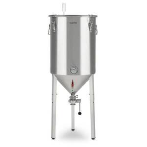 Imagine Klarstein Gärkeller Pro XL, cazan de fermentare, 60 litri, supapă de scurgere a drojdiei, oțel inoxidabil 304
