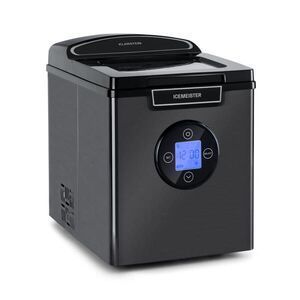 Imagine Klarstein Icemeister 2G, aparat de gheață, 12 kg / 24 ore, afișaj LCD, oțel inoxidabil