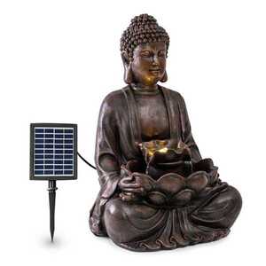 Imagine Blumfeldt Fântână solară Dharma cu LED 48 x 72 x 41 cm (LxÎxA) poliresină