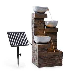 Imagine Blumfeldt Fez, fântână solară, LED, 34 × 76 × 36 cm (L × Î × l), poliresină