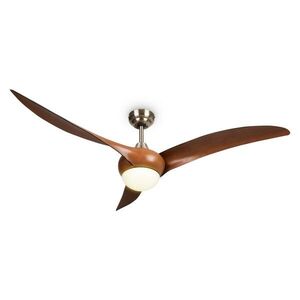 Imagine Klarstein Monteverde, ventilator de tavan, lustra, 52 ", 8376 m³ / h, 3 lame