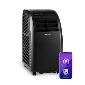 Imagine Klarstein Metrobreeze Rom Smart, aer condiționat portabil portabil mobil, 10000 BTU / 3, 0 kW, clasa energetică A, telecomandă