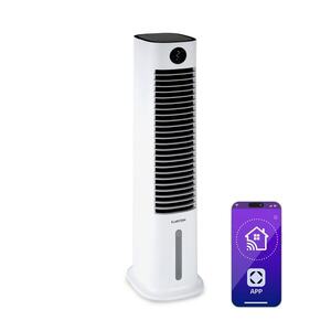 Imagine Klarstein Skytower Grand Smart, răcitor de aer, 80 W, 460 m³ / h, 8 litri, portabil