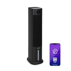 Imagine Klarstein Skytower Grand Smart, răcitor de aer, 80 W, 460 m³ / h, 8 litri, portabil