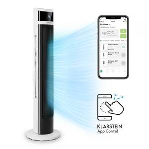 Imagine Klarstein Icetower Smart, ventilator tip stâlp, 45 de wați, control prin aplicație
