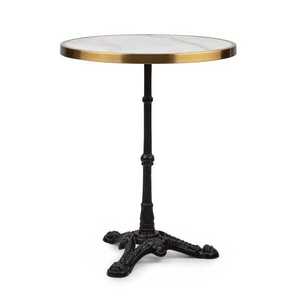 Imagine Blumfeldt Patras Lux, masă bistro cu bază cu trei picioare, masă din marmură, Ø: 57, 5 ​​cm, înălțime: 72 cm