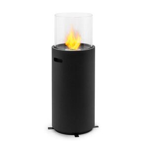 Imagine Blumfeldt Fiamme Tamburo, șemineu cu etanol, arzător inox, 0, 8 litri, timp de ardere 4-5 ore.