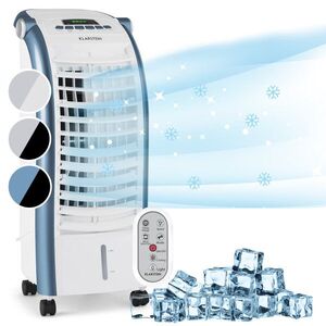 Imagine Klarstein Maxfresh, răcitor de aer, ventilator, 3 in 1, 6 l, 65 W, telecomandă, 2 x pastile de răcire