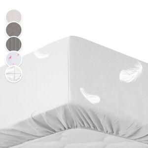 Imagine Sleepwise Soft Wonder-Edition, cearșaf elastic pentru pat, 90 - 100 x 200 cm, microfibră