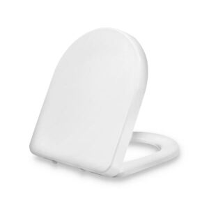 Imagine Blumfeldt Senzano capac toaletă formă D cu închidere lentă, antibacterian