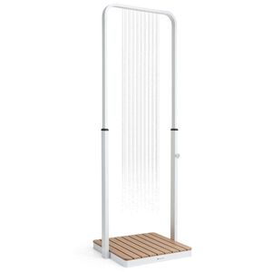 Imagine Blumfeldt Sumatra Breeze, SQ, duș de grădină, WPC, aluminiu, 70 x 55, pătrată