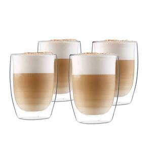 Imagine Klarstein Glaswerk Jesolo, pahare termice cu sticlă dublă, 350 ml, realizate manual, sticlă borosilicată