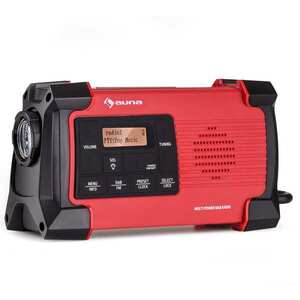Imagine Auna Patagonia DAB+ Radio în aer liber DAB / DAB+ / FM Mâner de încărcare USB SOS Alarmă impermeabilă