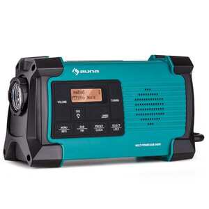 Imagine Auna Patagonia DAB+ Radio în aer liber DAB / DAB+ / FM Mâner de încărcare USB SOS Alarmă impermeabilă