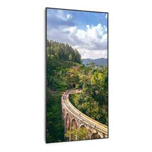 Imagine Klarstein Wonderwall Air Art Smart, încălzitor cu infraroșu, tren, 60 x 120 cm, 700 W