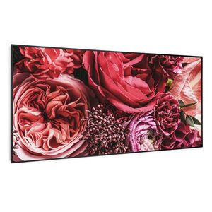 Imagine Klarstein Wonderwall Air Art Smart, încălzitor cu infraroșu, floare, 120 x 60 cm, 700 W