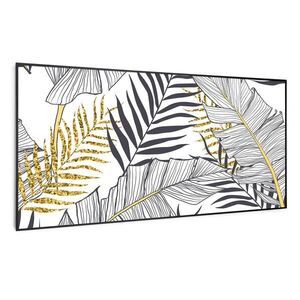 Imagine Klarstein Wonderwall Air Art Smart, încălzitor cu infraroșu, frunză, 120 x 60 cm, 700 W