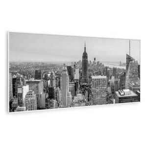 Imagine Klarstein Wonderwall Air Art Smart, radiator cu infraroșu, New York City, 120 x 60 cm, 700 W