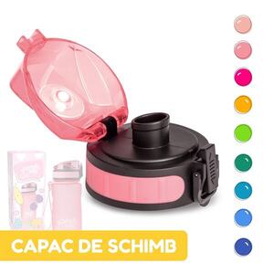 Imagine Klarstein Capac de schimb Wakaba pentru sticle de apă de 350/400/500 ml | Gât din plastic | Fără BPA