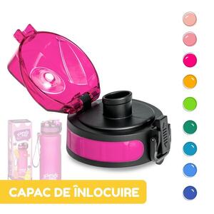 Imagine Klarstein Capac de schimb Wakaba pentru sticle de apă de 350/400/500 ml | Gât din plastic | Fără BPA