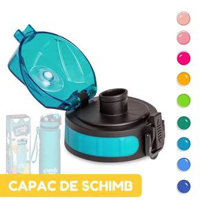 Imagine Klarstein Capac de schimb Wakaba pentru sticle de apă de 350/400/500 ml | Gât din plastic | Fără BPA
