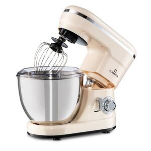 Imagine Klarstein Bella Mini Robot de mixare 1200 W 6 trepte 4 litri din oțel inoxidabil Funcție de pulsare