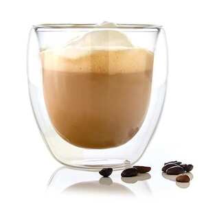 Imagine Bambuswald Pahar pentru cafea, 240 ml, lucrate manual, sticlă borosilicată
