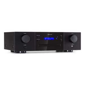 Imagine Auna CD-1000 DG, CD Player, USB, MP3, telecomandă, afișaj LED, aluminiu