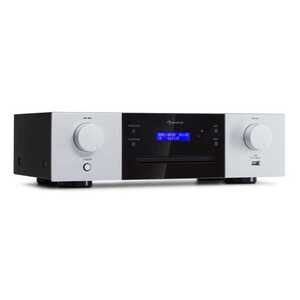 Imagine Auna CD-1000 DG, CD Player, USB, MP3, telecomandă, afișaj LED, aluminiu