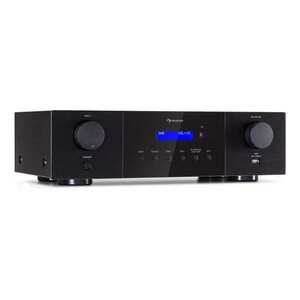 Imagine Auna AMP-4000 DAB, amplificator stereo Hifi, radio DAB+, USB, telecomandă, afișaj LED