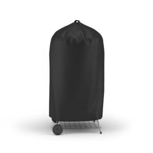 Imagine Blumfeldt Grillguard, husă de protecție pentru grătare rotunde, până la Ø 70 cm, rezistent la UV, suport