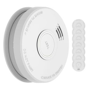 Imagine SHD by oneConcept DOF19, Detector de fum, plastic, semnal de alarmă: 85 dB, 9 V, funcționare pe baterii