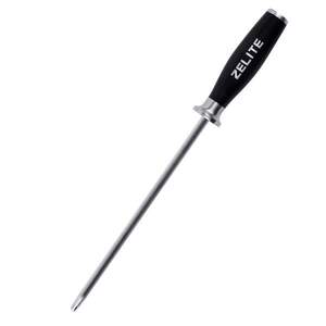 Imagine Zelite Infinity by Klarstein Seria Comfort Pro, pilă de ascuțit cuțite 10", 59 HRC, oțel inoxidabil, magnetic