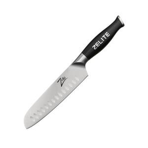 Imagine Zelite Infinity by Klarstein Seria Comfort Pro, cuțit santoku de 7", 56 HRC, oțel inoxidabil