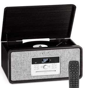 Imagine Auna Bella Ann, sistem stereo, gramofon, radio DAB+/UKW, USB, bluetooth