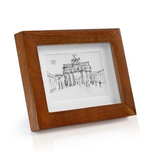 Imagine Casa Chic Kenton, ramă pentru fotografii, dreptunghiulară, 14 x 9 cm, pașaport, sticlă