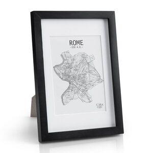 Imagine Casa Chic Brighton, ramă pentru fotografii, sticlă, DIN A4 cu suport, lemn adevărat
