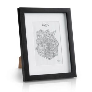 Imagine Casa Chic Brighton, ramă pentru fotografii, sticlă, 20 x 25 cm cu suport, lemn adevărat