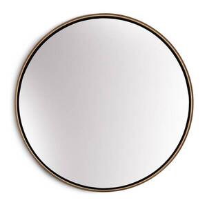 Imagine Casa Chic Fournier Oglindă de perete cu ramă metalică rotundă Ø 80 cm