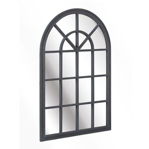 Imagine Casa Chic Savile, oglinda frantuzeasca in aspect de fereastra, rama din lemn, 120 x 80 cm