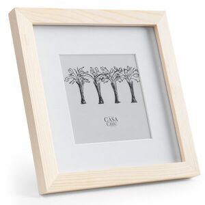 Imagine Casa Chic York, ramă pentru fotografii, pătrată, fotografii 20 × 20 cm, suport, sticlă